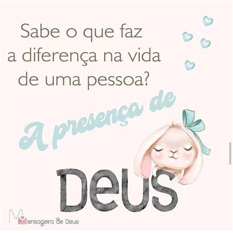 Mensageira de Deuss Instagram photo Deus faz a diferença em nossas