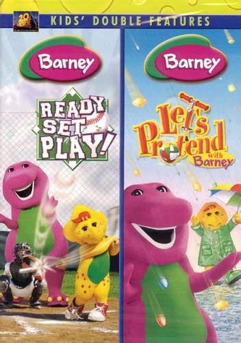 Barney Ready Set Playlets Pretend With Barney Double Feature On Dvd Movie