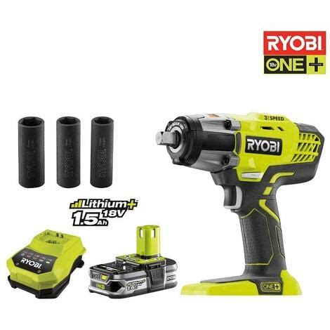 Ryobi Boulonneuse Chocs V One Batterie Lithiumplus Ah