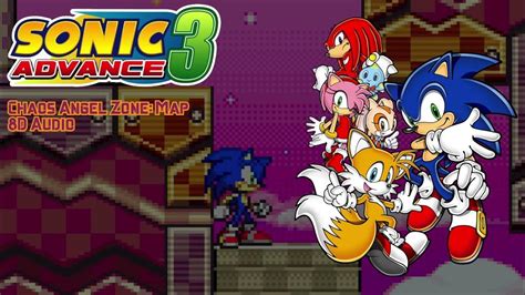 Chaos Angel Zone Map 8d Audio Sonic Advance 3 Youtube