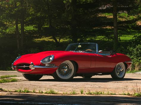 1963 Jaguar E Type Series 1 3 8 Litre Roadster Hershey 2022 RM