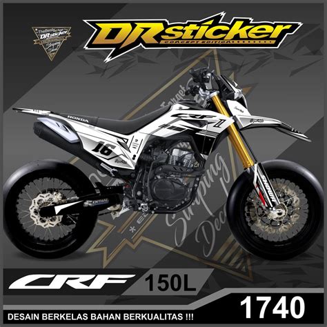 Jual Decal Crf 150 L Full Body Stiker Motor Crf 150 L Full Body Decal