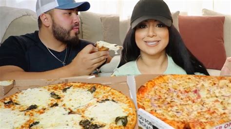 Never Before Seen Chicken And Margarita Pizza Mukbang Youtube