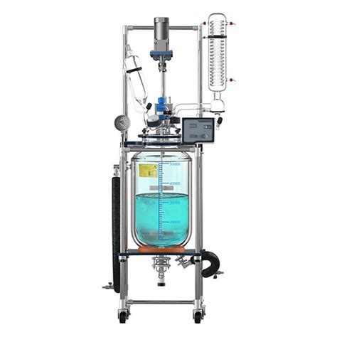 Gr 50变频调速三层玻璃反应釜 高清图片鉴赏郑州长城科工贸 南北潮商城