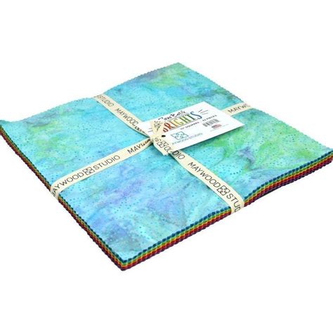 Java Batik Brights Layer Cake Maywood Studio Squares C