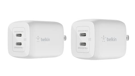 Belkin Goes GaN Launches New 45W And 65W USB C Chargers