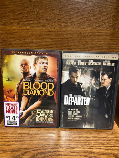 Leonardo Dicaprio Collection Dvds - Etsy