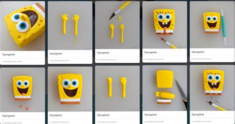 Bob Esponja Tutorial 1 Bob esponja Manualidades Bob esponja cumpleaños