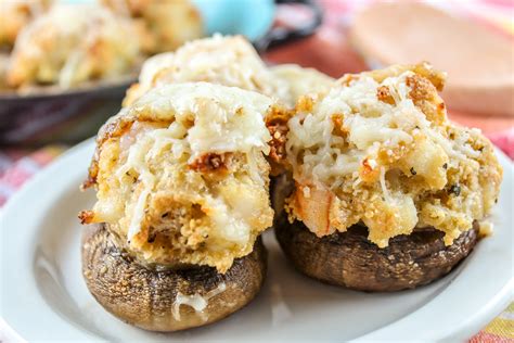 Olive Garden Stuffed Mushrooms The Food Hussy