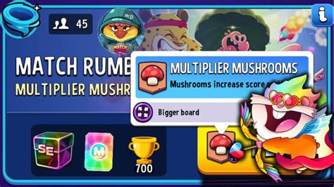 Players Match Rumble Multiplier Mushrooms Bigger Board Last Second