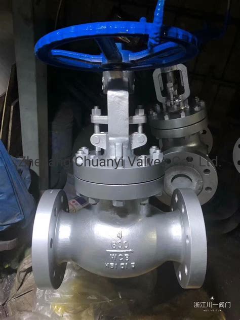 ANSI ASME 600lb Flange Carbon Steel Wcb Industrial 4 Inch Globe Valve