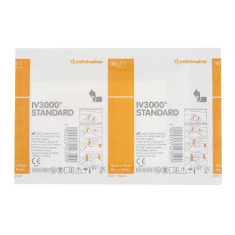 Iv3000 Film Catheter Securement Dressing Sterile 4 X 5 1 Each 1 Ct