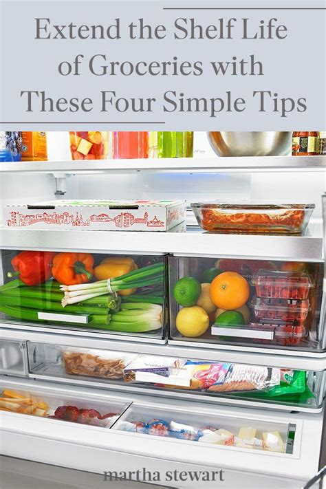 Extend The Shelf Life Of Groceries With These Four Tips Food Store