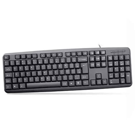 Teclado K Mex Kb 50ts Preto Abnt2 Sem LogoHD Store