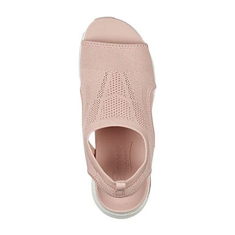 Sandalias Arch Fit City Catch Rosa Skechers