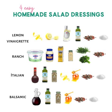 How To Make Homemade Salad Dressings More Momma