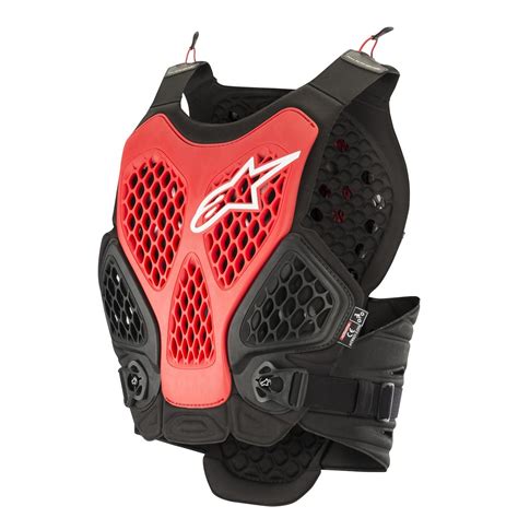 Alpinestars Chest Protector Bionic Plus Black Red Maciag Offroad