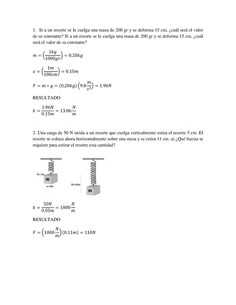 Practica De Ejercicios De Resistencia De Materiales Semestre 3 Si A