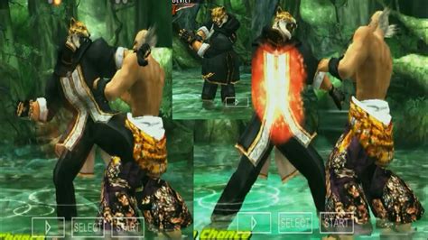 TAS King S With Heihachi Mishima Moves Combo Gameplay Tekken 6