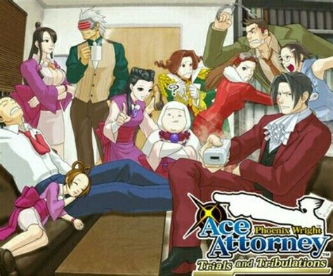 Ace Attorney Trials And Tribulations Phoenix Wright Ace Attorneys