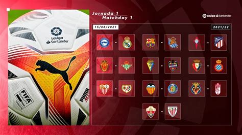 2021 22 Laliga Kicks Off With Interesting Encounters