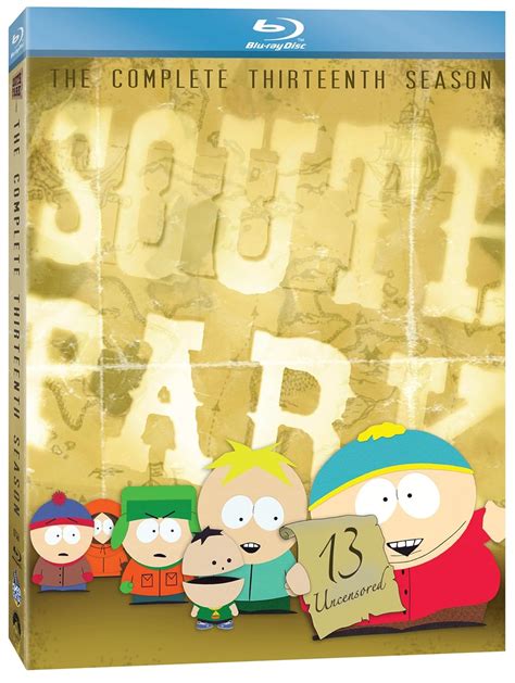 South Park Season 13 Blu Ray Trey Parker Matt Stone