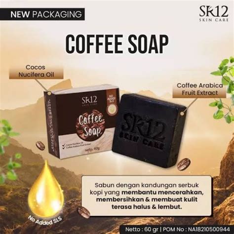 Jual SR12 Sabun Kopi SR12 Coffe Soap Sr12 Sabun Pembersih Wajah