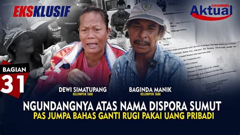 KESAKSIAN KELOMPOK TANI SOAL SEKDISPORA SUMUT TAWARKAN GANTI RUGI PAKAI