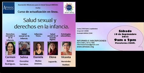 Salud Sexual Y Derechos En La Infancia Curso Intensivo De