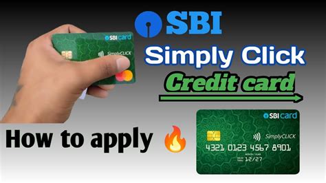 Sbi Simply Click Credit Card Unboxing Sbi Simply Click Credit Card