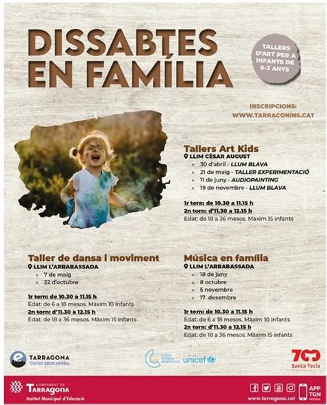 Dissabtes En Familia Llar D Infants Municipal El Serrallo