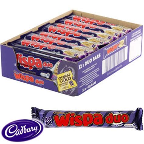 Cadbury Wispa Duo (Case of 32 Bars) chocolate | Home Bargains