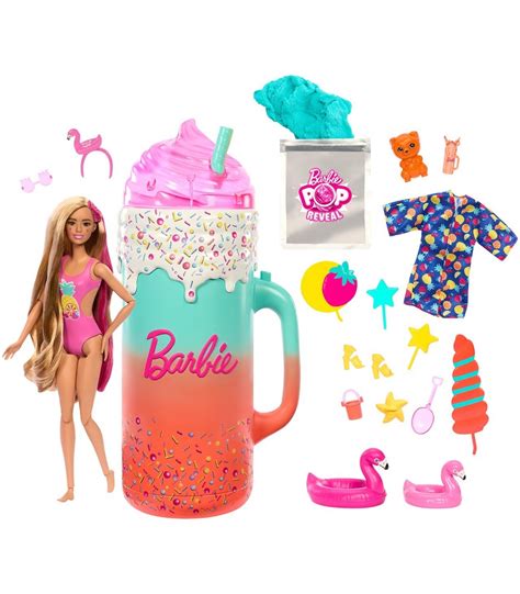 Barbie Pop Reveal Serie Frutas Smoothie Tropical Hrk57 Barbie