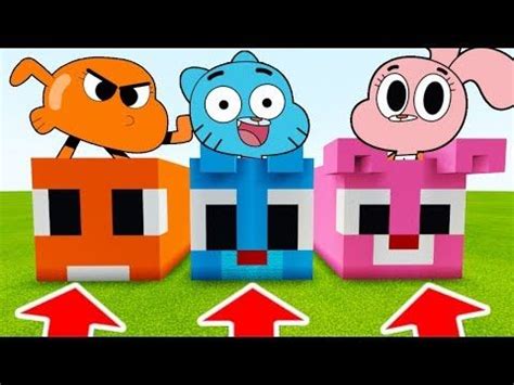 NE CHOISISSEZ PAS LE MAUVAIS GUMBALL SUR MINECRAFT Gumball Darwin