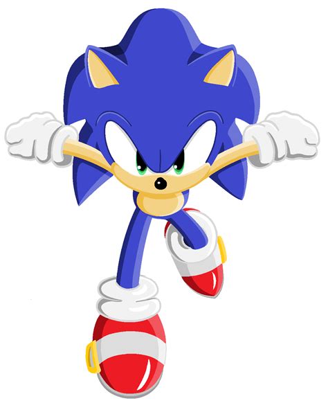 Sonic Run Pose Sonic Sonic The Movie Sonic Fan Art Images