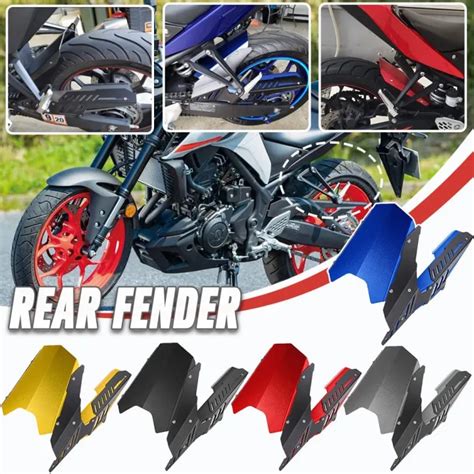 Allotamrk YZF R3 R25 MT03 Rear Fender Mudguard Chain Guard Cover Kit