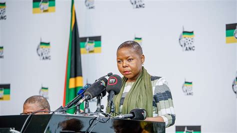 African National Congress On Twitter Anc Secretary General Comrade Fikile Mbalula Addressing