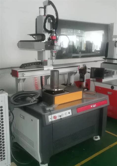 Double Work Position Four Axis Automatic Metal Fiber Laser Welder Price