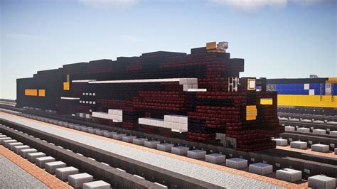 Minecraft C O Allegheny Steam Locomotive Tutorial Youtube