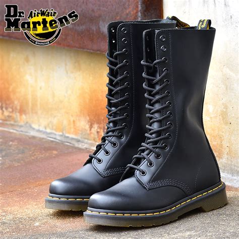 【楽天市場】sale 国内正規品 ドクターマーチン 14ホール ブーツ ブラック Drmartens 1914 Smooth 14 Eye