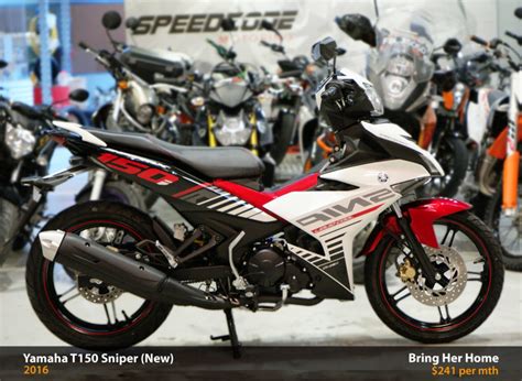 Yamaha T150 Sniper Non ABS 2016 New SG Bikemart Singapore