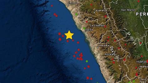 La Libertad Un sismo de magnitud 4 4 remeció la región esta mañana