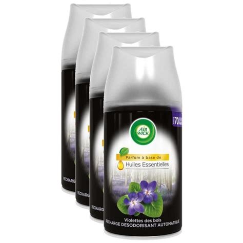 Lot De Recharges Diffuseur Automatique Freshmatic Huiles Essentielles