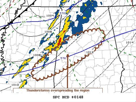 Mesoscale Discussion — Tornado Threat Continues Across The Area Into The Evening Hours The