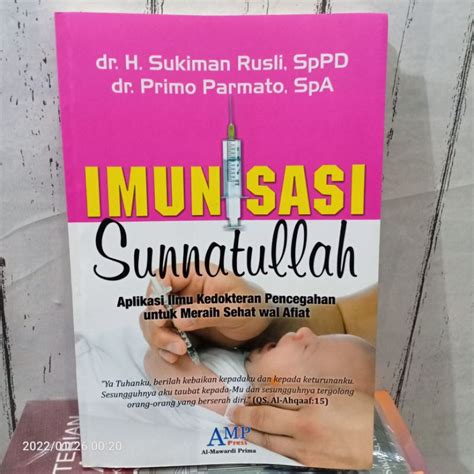 Jual Original Buku Imunisasi Sunnatullah Aplikasi Ilmu Kedokteran