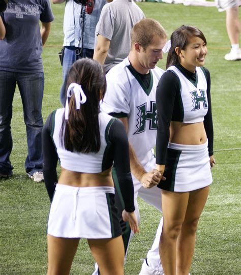 The University Of Hawaii Lovelies R Cheerleaders