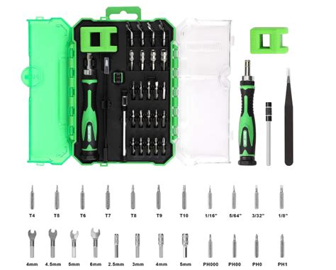 Precision Screwdriver Set With Magnetic Driver Kit Only 4 99