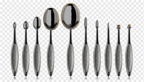 Makeup Brush Artis Elite Mirror Oval Brush Paintbrush Artis Brush