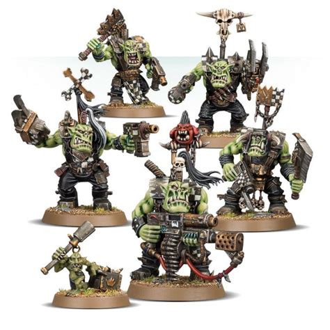 Warhammer K Orks Ork Nobz Golden Goblin Games