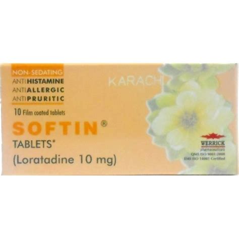Softin 10mg Tablets 10s